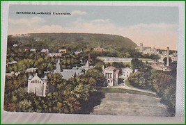 Color Postcard View McGill University Montreal Quebec Canada - $8.78