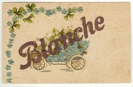Postcard  with Name Blanche Vintage Color Collectible Card - £7.12 GBP