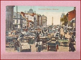 Postcard  Bonsecours Market Montreal Quebec  Canada - £8.91 GBP