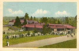 Postcard Dafoe Hospital and Play House of the Dionne Quintuplets at  Callander - £11.17 GBP