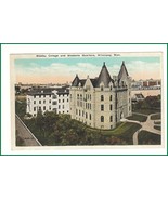 Postcard  Wesley College Winnipeg  Manitoba Canada - £9.22 GBP