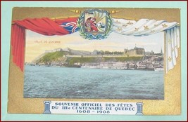Ville de Quebec Quebec Ter-Centenary 1608 -1908    Postcard - £14.29 GBP