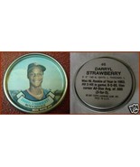 Topps Metal Baseball Coin Darryl Strawberry #46 - $3.17
