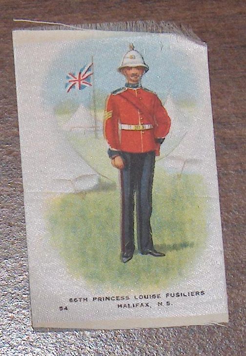 Primary image for 66th Princess Louise Fusiliers Halifax N.S.  Military  Cigarette Silk Number 54