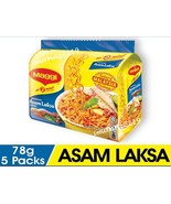 Maggi 2 minutes Asam Laksa Instant Noodles 5 pack x78g - $11.00