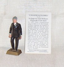 Famous Canadians William Osgoode  Number 24  With Information Card - £14.33 GBP