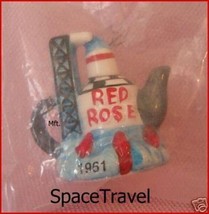 Canadian Red Rose Tea Mini-Teapot in Package Space Travel - £9.92 GBP