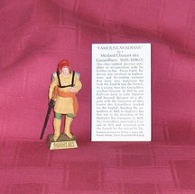 Famous Canadians Chouart des Groseilliers  Number 4  With Information Card - £29.67 GBP