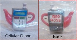 Canadian Red Rose Tea  Premium Mini-Teapot  Cellular Phone in Package - £8.24 GBP