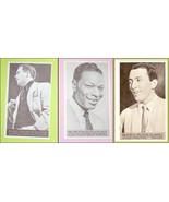 Lot of Three  Rock and Roll Trading Cards  Vintage Music Memorabilia - £19.93 GBP