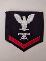 USN FIRE CONTROL TECHNICIAN FT3 E4 PO3 RATING BADGE FOR BLUES - NEW - $3.81