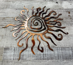 Arizona Sun - Metal Wall Art - Copper  &amp;  Bronzed Plated 36&quot; x 36&quot; - £133.32 GBP