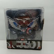 Marvel The Falcon And The Winter Soldier Captain America Cosbaby Hot Toys New - £48.10 GBP