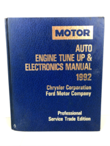 Motor Auto Engine Tune Up  &amp; Electronics Manual 1992 Chrysler Corp Ford ... - £9.11 GBP