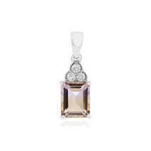 Jewelry of Venus fire  Pendant of Goeddess Skuld Ametrine silver pendant - £558.07 GBP