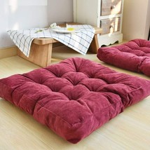 Higogogo Floor Pillow-Wine-22x22 inches - £19.97 GBP