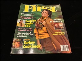 First For Women Magazine November 1989 Special Turkey Cookbook - £6.32 GBP