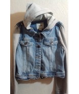 Child Jean Hooded Jacket - $7.00