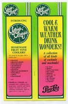 Cyrus O&#39;Leary&#39;s Cool &amp; Warm Weather Drink Wonders Menu Spokane Washington  - £14.24 GBP