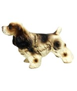 Cocker Spaniel Porcelain Dog Figurine NAPCO National Potteries 3 1/4&quot; x 5&quot; - £14.90 GBP