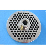 #22 x 3/16&quot; w/ HUB Meat Food Grinder Plate Disc Hobart Cabelas LEM Westo... - $413.58 MXN
