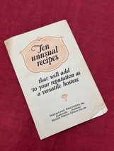 1926 Ten Unusual Recipe Booklet Igleheart Brothers Swans Down Postum Cer... - $17.33