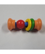 Manhattan Toy Wood Wooden Baby Grasping Clutching Toy Clacker Bead Stick... - £15.54 GBP