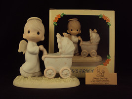 Precious Moments, 16012, Baby's First Trip, Olive Branch, 1983 ~ RARE FIND! ~ - $225.35