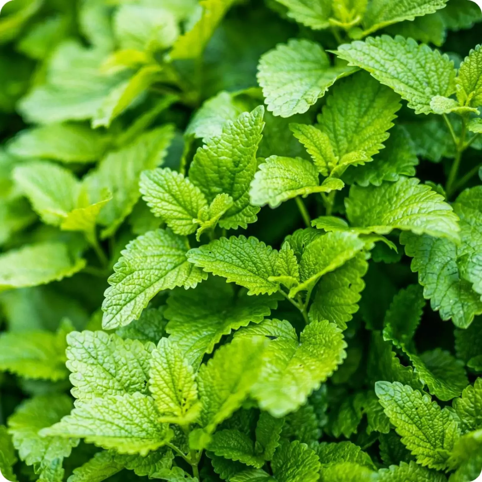 Lemon Balm Herb Starter Plant - Live, Ship No Pot, Fresh Aromatic USA Se... - $25.60