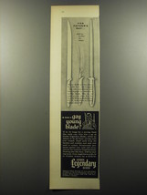 1956 Gerber Legendary Blades Advertisement - Excalibur, Ron, Gungnir - £14.54 GBP