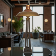 Art Deco Unique Specimen for Collector Table Lamp &quot; Zodiac &quot; Unique Desk... - $27,910.99 MXN