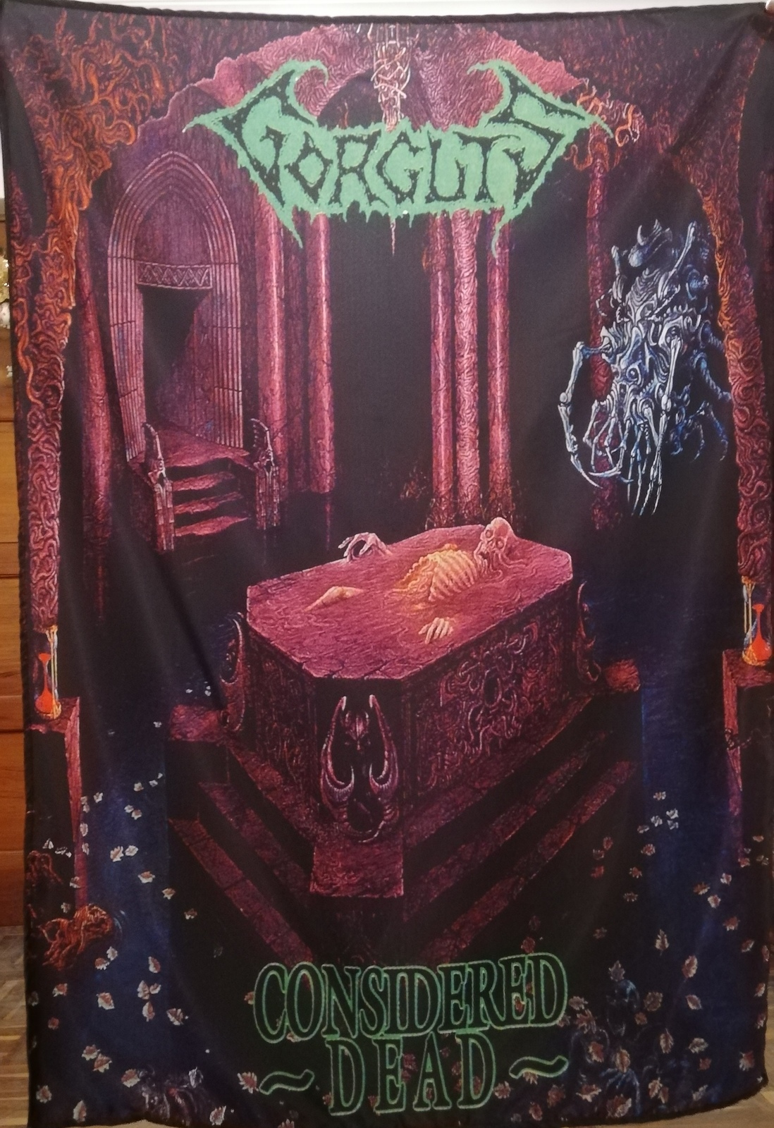 GORGUTS Considered Dead FLAG CLOTH POSTER BANNER CD Death Metal - $20.00