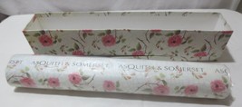 Asquith &amp; Somerset  6 Sheets Roses Floral Scented Drawer Liners  24&quot; x 18&quot; - $15.00