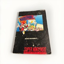 Mario Paint Instruction Manual - SNES Super Nintendo - $9.50