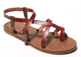 Universal Thread Women’s Brown Lavinia Toe Wrap Thong Summer Sandal NEW - £8.64 GBP