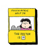 Peanuts Lucy Psychiatric Help Magnet Yellow - £11.17 GBP