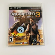 Uncharted 3: Drake&#39;s Deception (Sony PlayStation 3, 2011) PS3 Complete Tested - £4.62 GBP