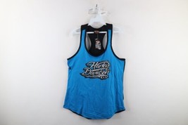 New with Defects Harley Davidson Womens Large Spell Out Tribal Tank Top ... - $24.70