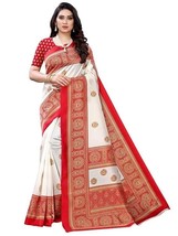 Womens Jacquard Standard Length Saree Sari Clothes Dress f - £1.55 GBP