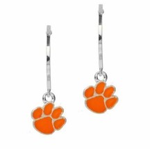 Clemson Tigers Ember Post Earrings - $13.37