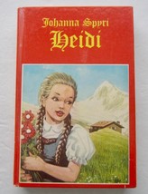 HEIDI Johanna Spyri Vintage Children&#39;s Hardcover Book ~ Classics HB 1982 - £7.58 GBP