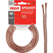 RCA 50ft 18-Gauge Speaker Wire - $23.99
