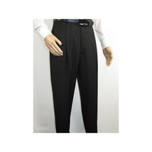 Men Apollo King Banded Collarless suit Mandarin Military Style 5button K1 Black image 7