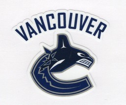 Vancouver Canucks Decal Helmet Hard Hat Window Laptop up to 14&quot; FREE TRACKING - £2.39 GBP+