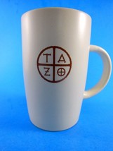 Starbucks Tazo logo Coffee Tea Hot Cocoa Mug Cup 11.8 oz 2012 - $13.85