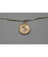 Kalakaua I King of Hawaii 1/4 Dollar 1883 Sterling Silver Coin Box Chain... - £94.86 GBP