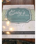 Baby&#39;s First Year Undated Wall Calendar - $29.82 CAD
