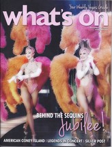 JUBILEE Behind The Sequins @ WHATS ON Las Vegas Magazine DEC 2012 - $3.95