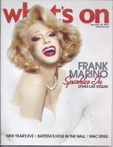 Frank Marino Sparkles In Divas/ Mac King  On What&#39;s On Vegas Magazine 2012 - £4.66 GBP