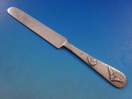 Hammered and Applied by Shiebler Sterling Silver Tea Knife Bat and Butterfly 8&quot; - £559.05 GBP